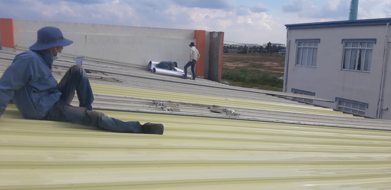 Thợ sửa mái tôn quận bình thạnh – chống dột mái tôn