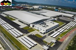 mẫu mái tôn nhà xưởng công nghiệp Canon - Mái Nhà Đẹp - 0368115251