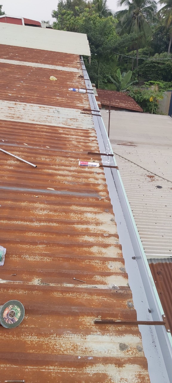 lắp máng xối tại quận Bình Thạnh - Mái Nhà Đẹp